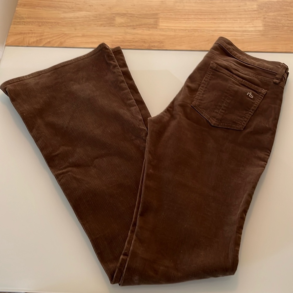 Rag & Bone Corduroy Flare Jeans